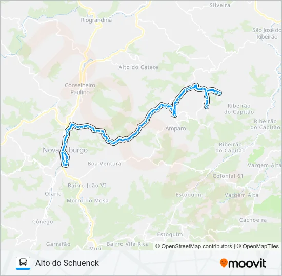 33 Bus Line Map