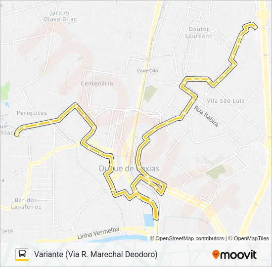017 Bus Line Map