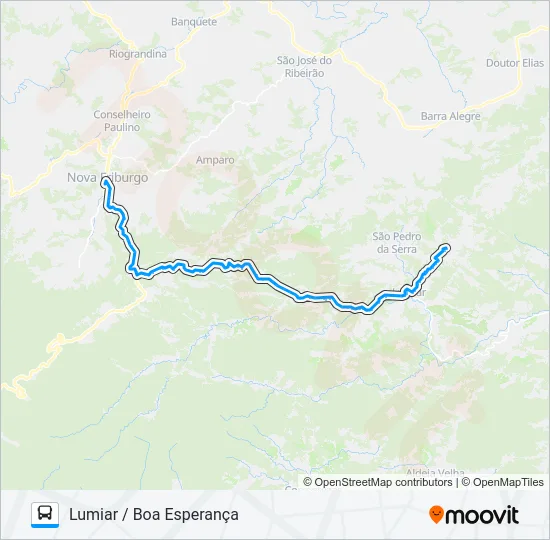 48-A Bus Line Map