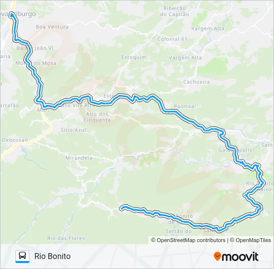 49 Bus Line Map