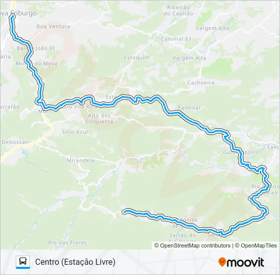 49 Bus Line Map