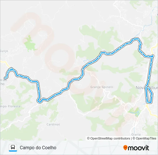 58 Bus Line Map