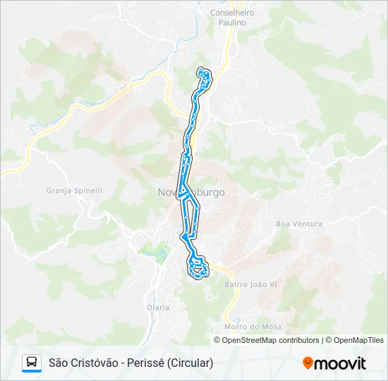 08 Bus Line Map