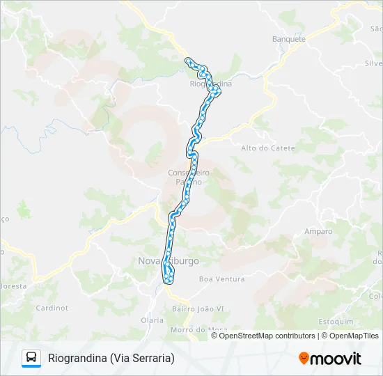 20 Bus Line Map