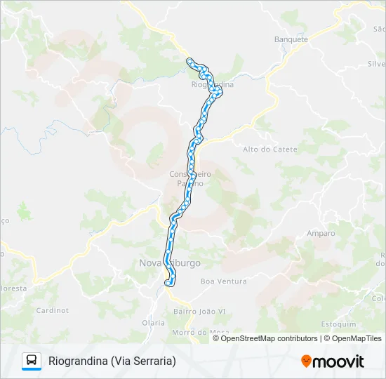 20 Bus Line Map