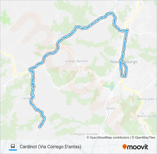 51 Bus Line Map