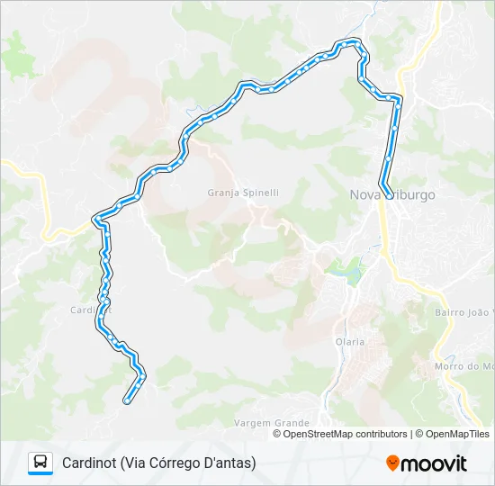 51 Bus Line Map