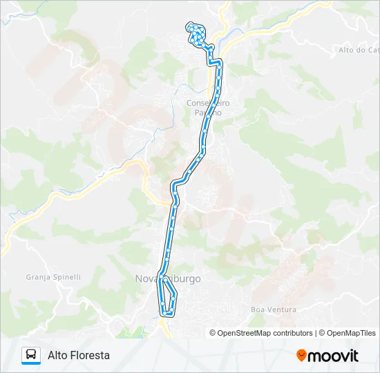 26 Bus Line Map