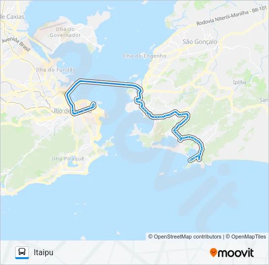 770D Bus Line Map