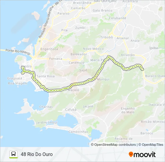 48 Bus Line Map