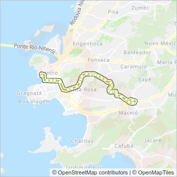 Rota da linha 34A: horários, paradas e mapas - 34a Terminal