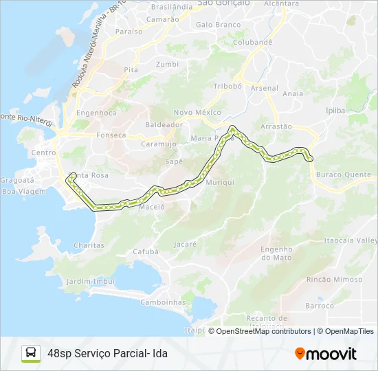 48SP Bus Line Map