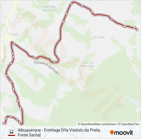 03D Bus Line Map