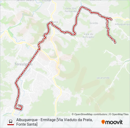 03D Bus Line Map