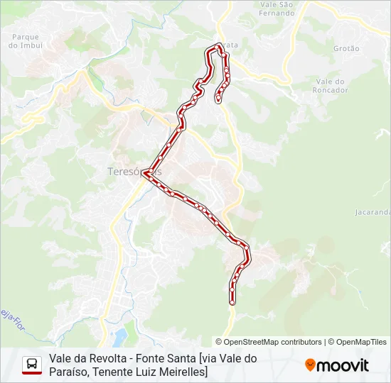 41C Bus Line Map