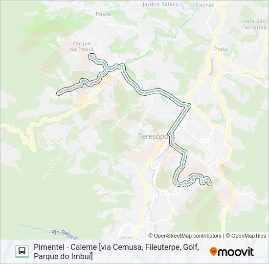 P04D Bus Line Map