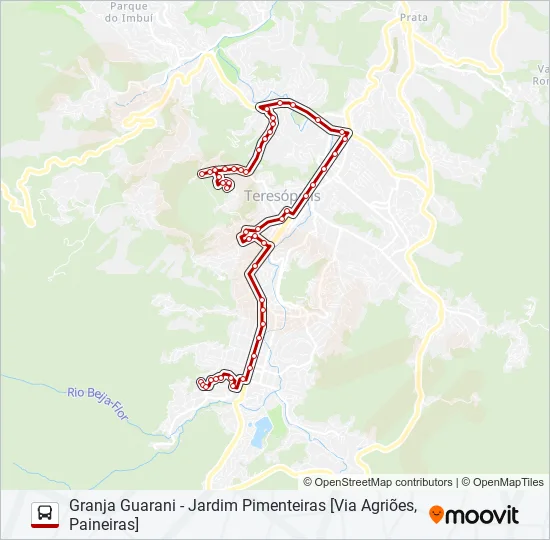 13F Bus Line Map