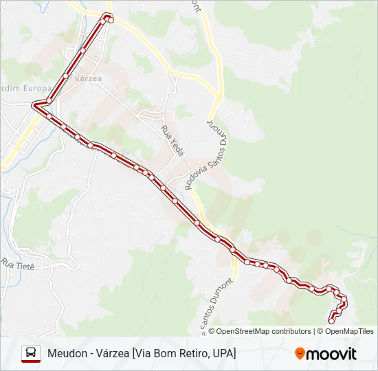06B Bus Line Map