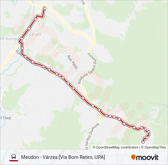 06B Bus Line Map