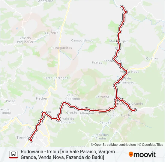 47F Bus Line Map