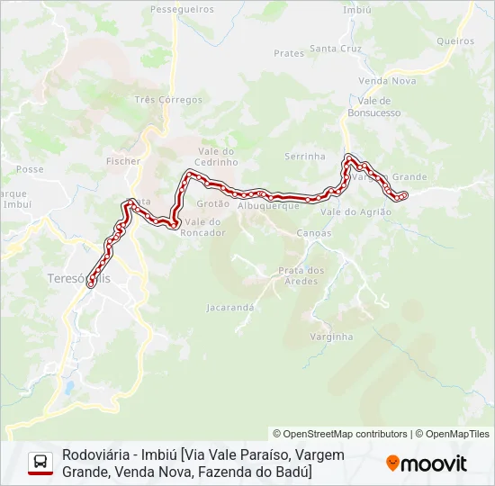 47F Bus Line Map