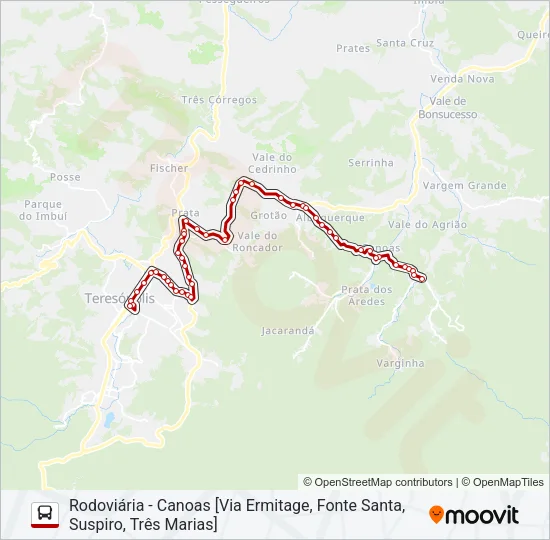 30C Bus Line Map