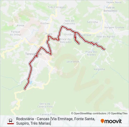 30C Bus Line Map