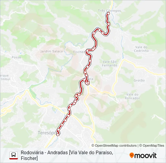 32C Bus Line Map