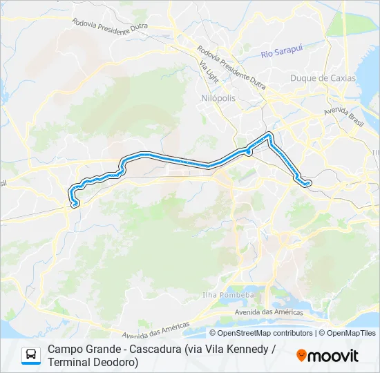 SN790 Bus Line Map