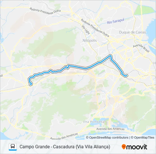 SV790 Bus Line Map