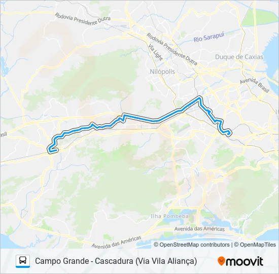 SV790 Bus Line Map