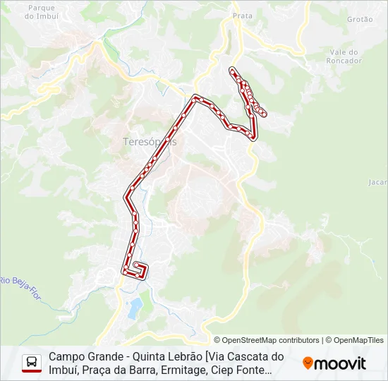 60D Bus Line Map