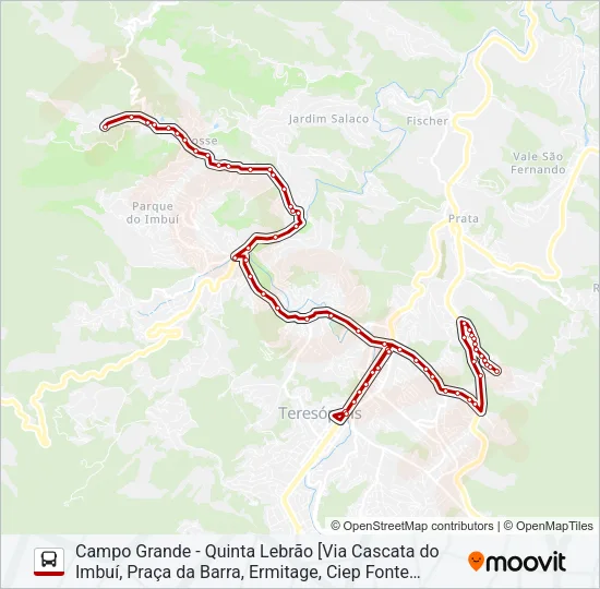 60D Bus Line Map