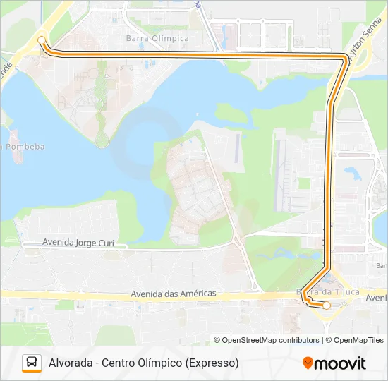 SE009 Bus Line Map