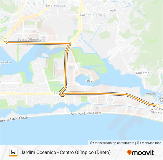 SE008 Bus Line Map