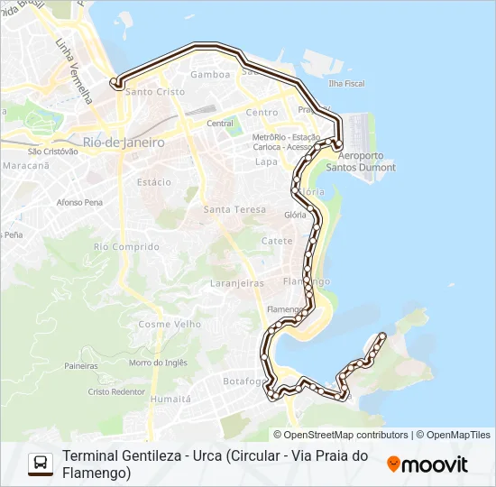 167 Bus Line Map