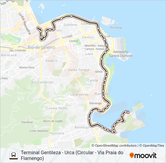 167 Bus Line Map