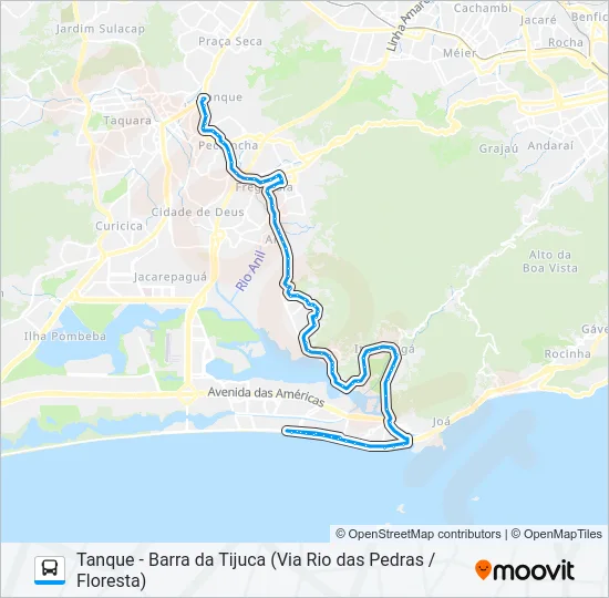 SV 878 Bus Line Map