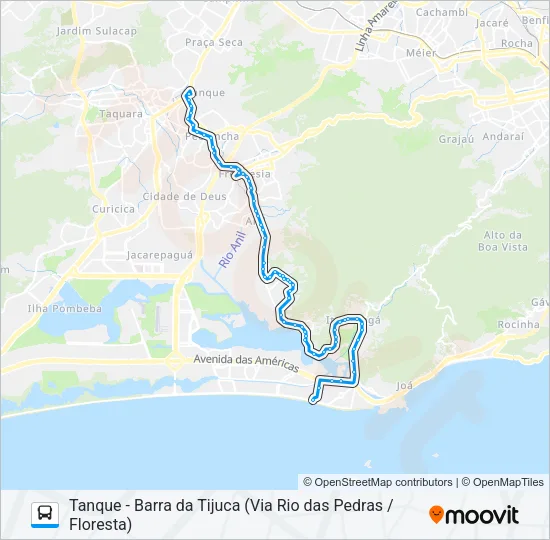 SV 878 Bus Line Map