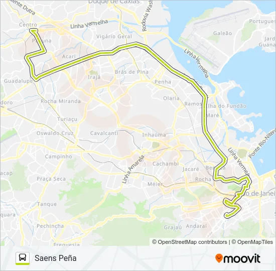 SVB 665 Bus Line Map