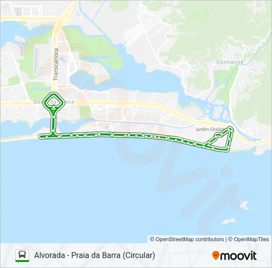 SP 805 Bus Line Map