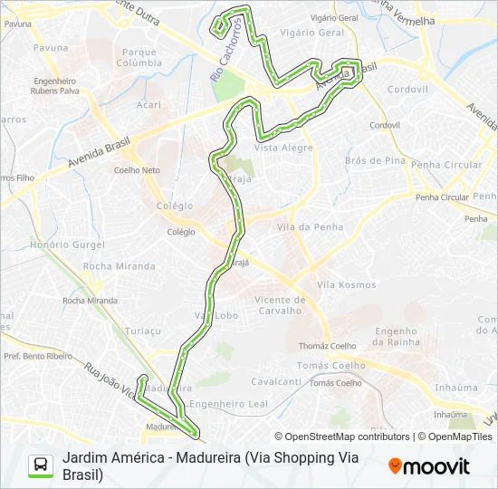 SV 774 Bus Line Map