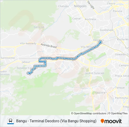 SP 918 Bus Line Map