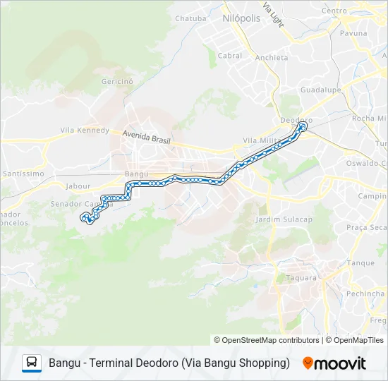 SP 918 Bus Line Map