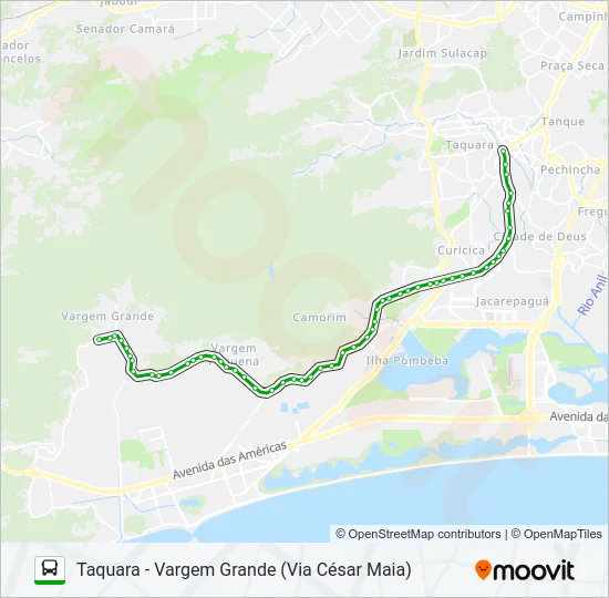 SP 810 Bus Line Map