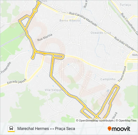 SP 783 Bus Line Map