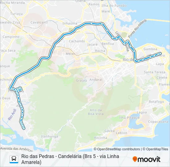 SP 343 Bus Line Map