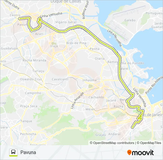 SVA 665 Bus Line Map