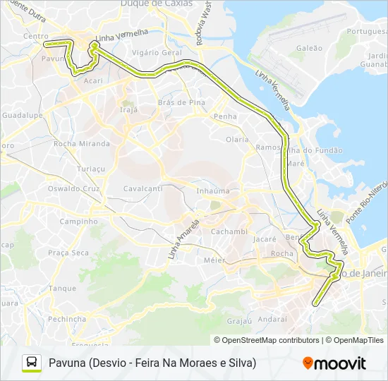 SVA 665 Bus Line Map