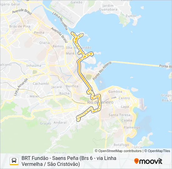 SP 635 Bus Line Map